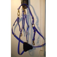  Breastplate HorseBallTech made of BioThane® - Dark Blue